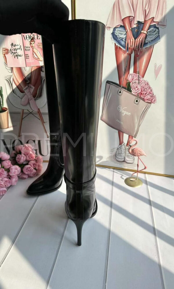 Yves Saint Laurent сапоги PR758084 4
