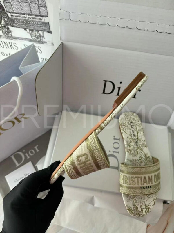 Christian Dior шлепанцы PR234658 3