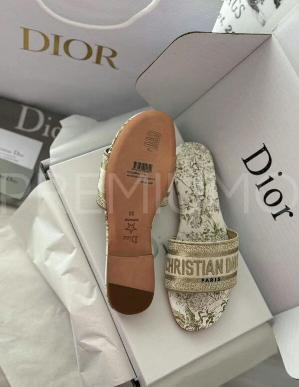 Christian Dior шлепанцы PR234658 10