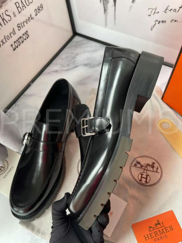 Hermes лоферы PR490156 7