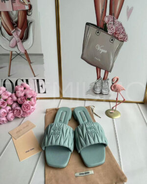 Miu Miu шлепанцы PR684067
