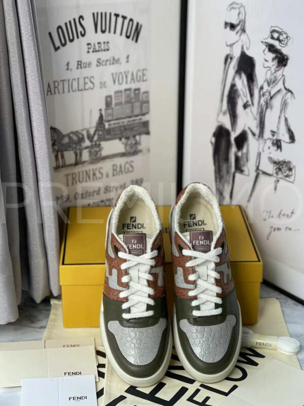 Fendi кроссовки PR690679 4