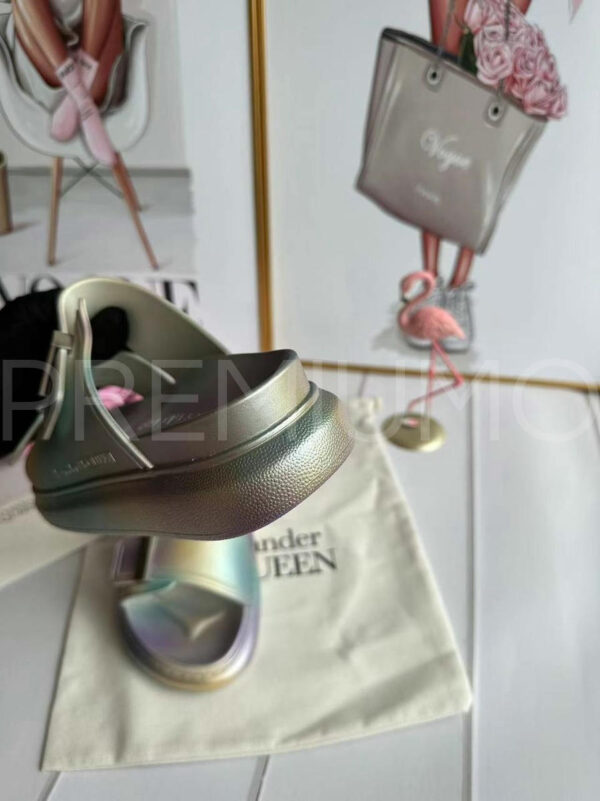 Alexander McQueen шлепанцы PR499932 5