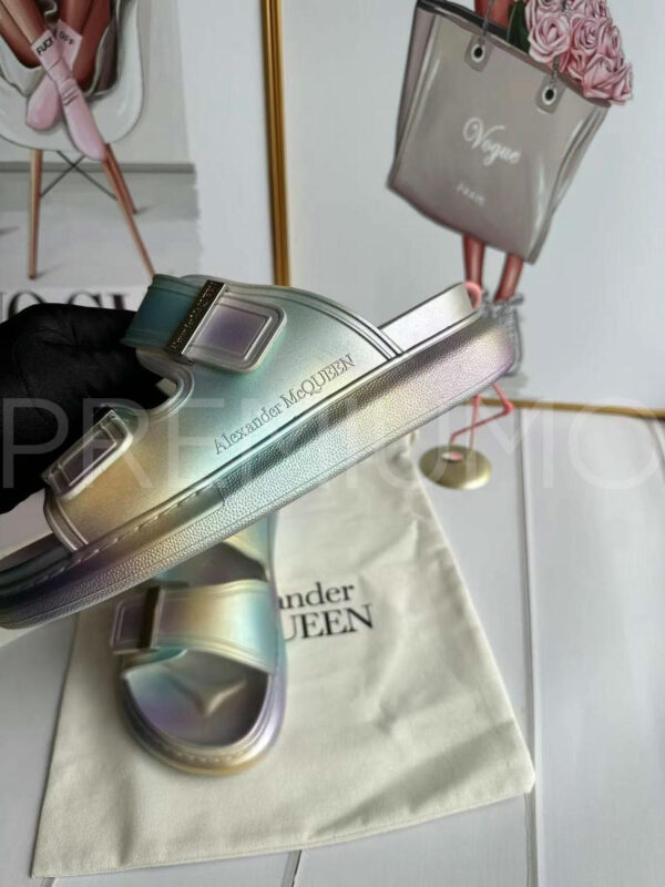 Alexander McQueen шлепанцы PR499932 3