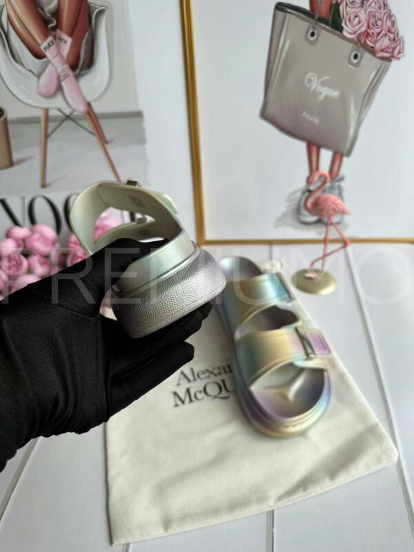Alexander McQueen шлепанцы PR499932 2