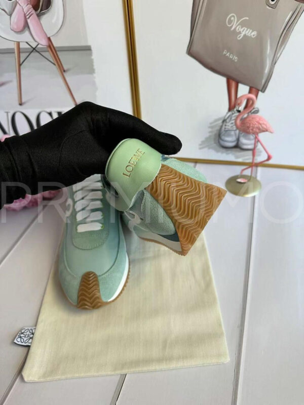 Loewe Flow Runner кроссовки замшевые PR677226 4
