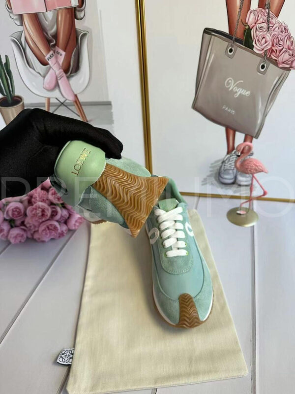 Loewe Flow Runner кроссовки замшевые PR677226 6