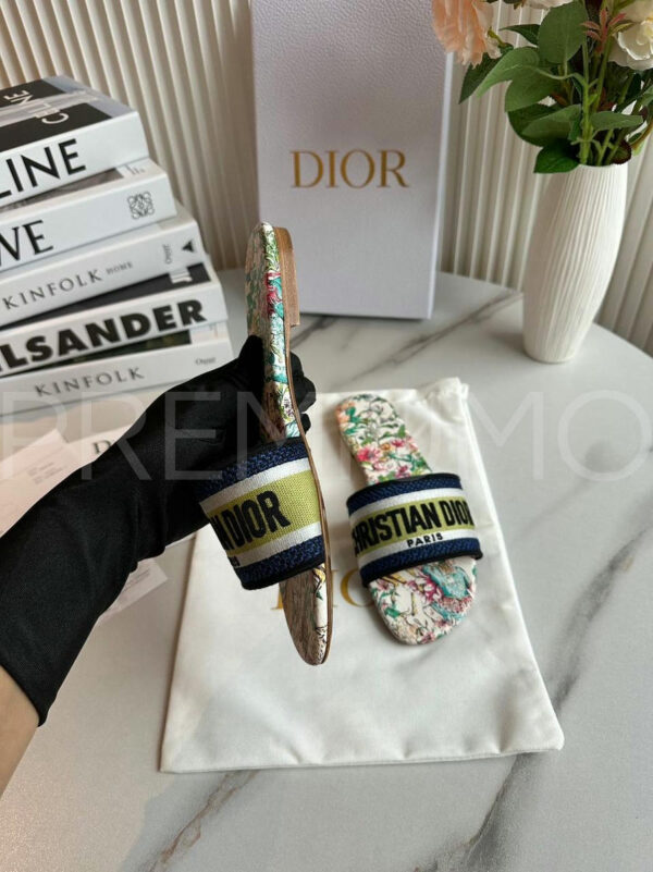 Christian Dior шлепанцы PR972152 6