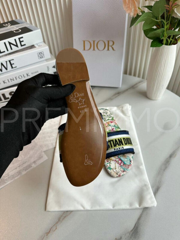 Christian Dior шлепанцы PR972152 10