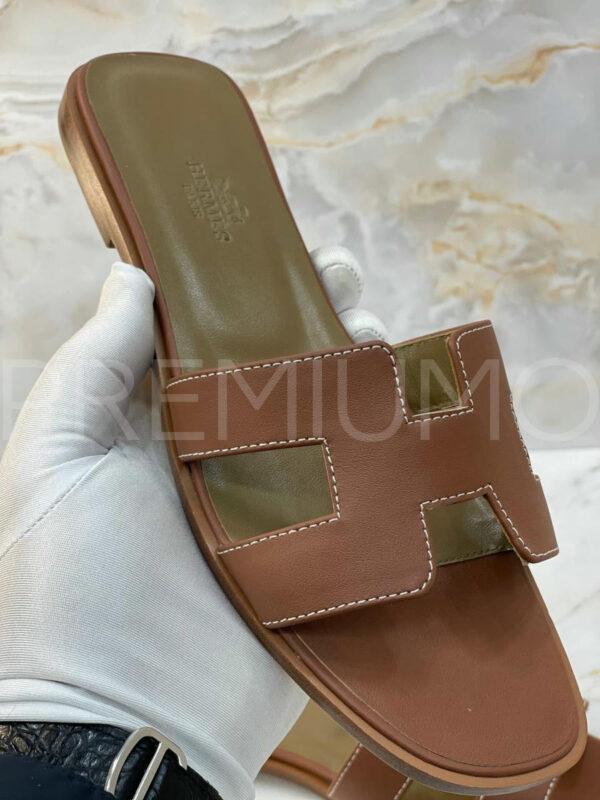 Hermes шлепанцы PR529523 6