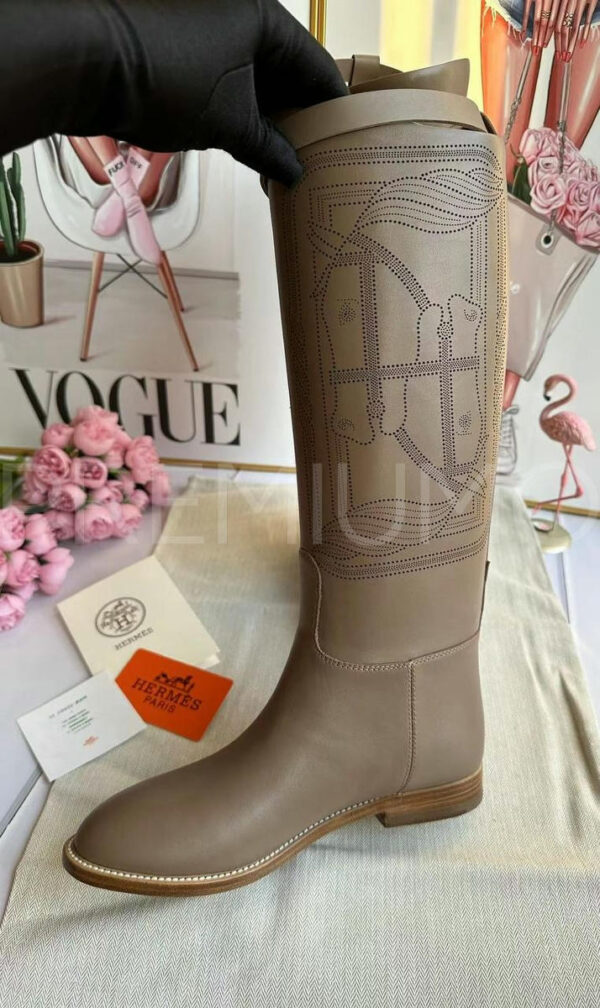 Hermes сапоги PR950757 6
