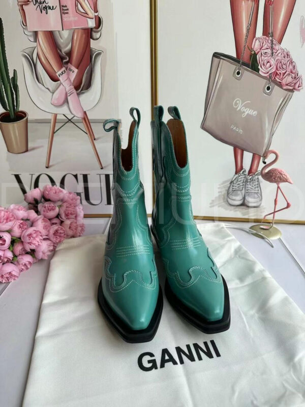 Ganni сапоги PR658939 6