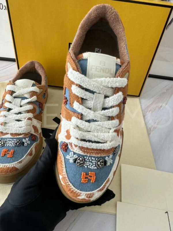 Fendi кроссовки PR917266 4