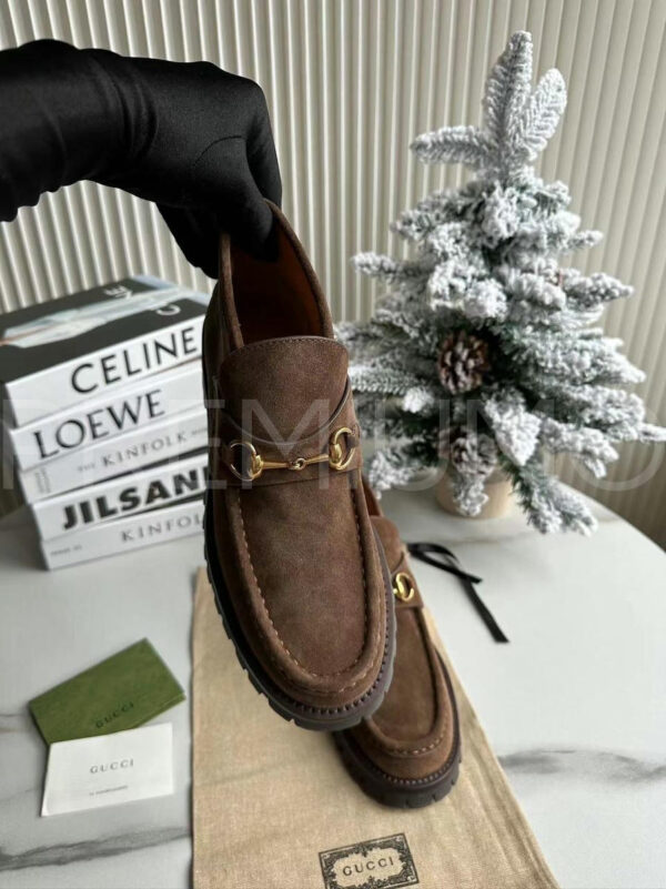 Gucci лоферы PR343854 2