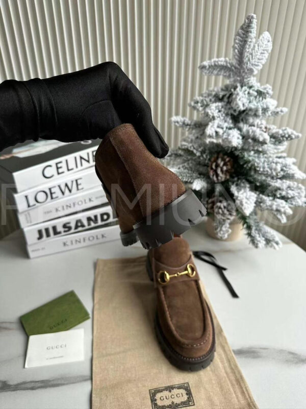 Gucci лоферы PR343854 6