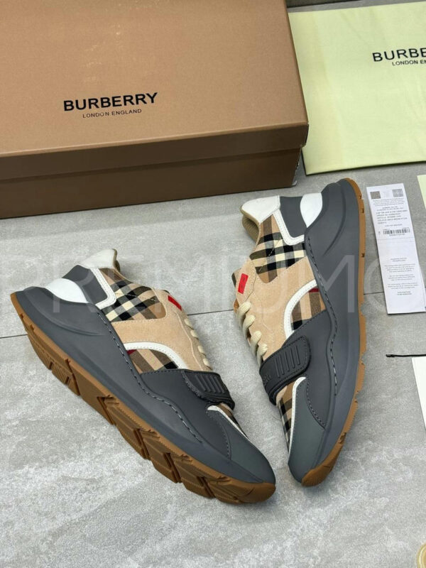 Burberry Check кроссовки PR261048 5