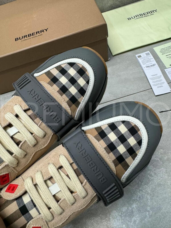 Burberry Check кроссовки PR261048 7