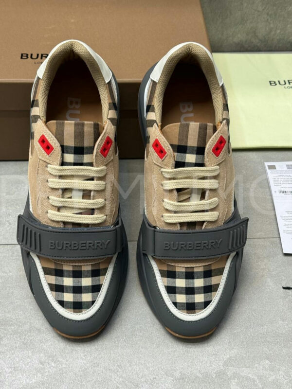 Burberry Check кроссовки PR261048 3