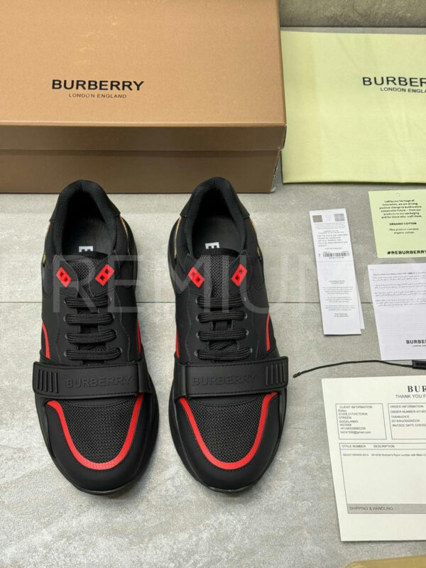 Burberry Check кроссовки PR301398 3