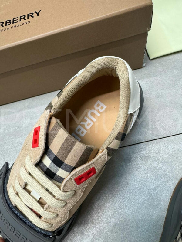 Burberry Check кроссовки PR261048 8