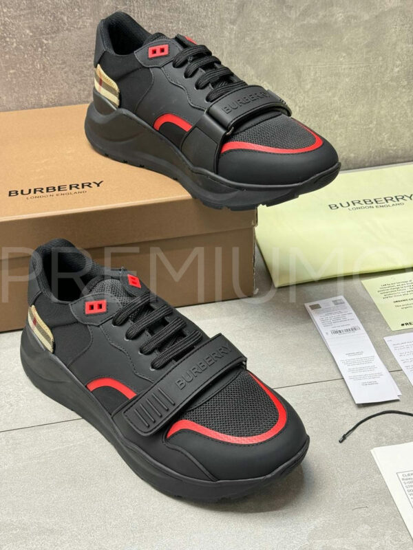 Burberry Check кроссовки PR301398 2