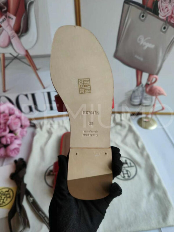 Hermes шлепанцы PR820935 9