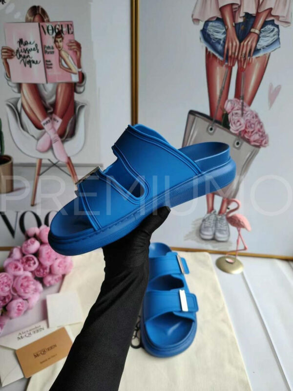 Alexander McQueen шлепанцы PR600651 4
