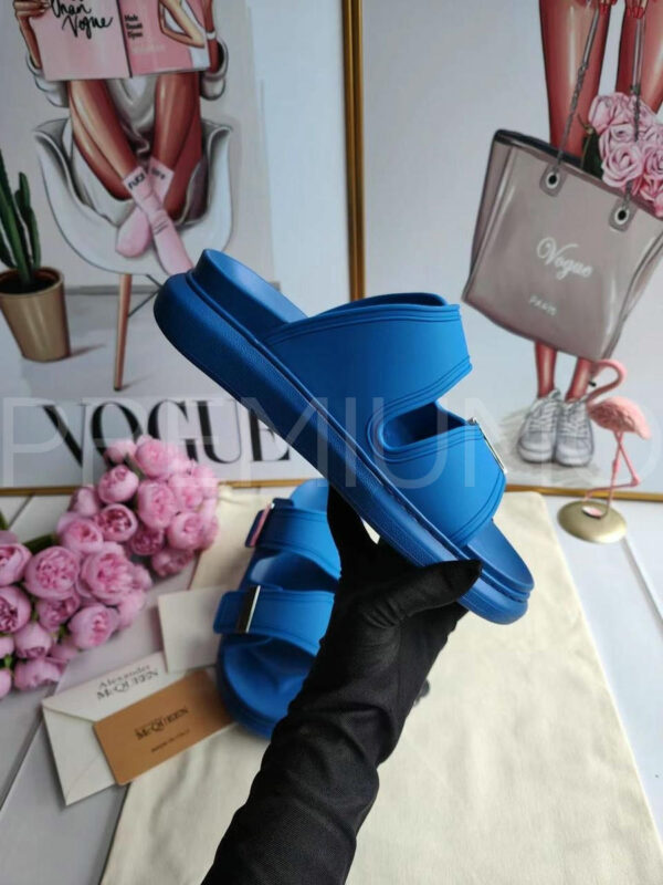Alexander McQueen шлепанцы PR600651 5