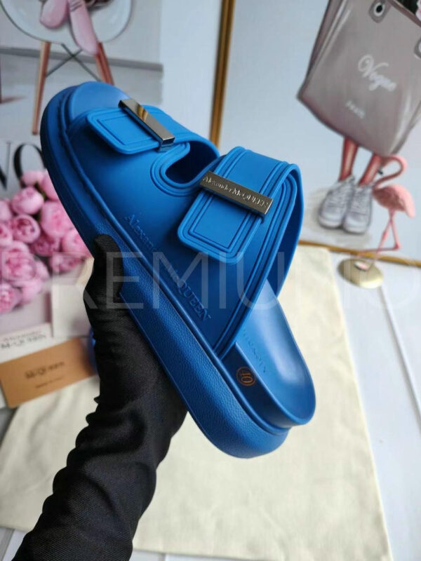 Alexander McQueen шлепанцы PR600651 6