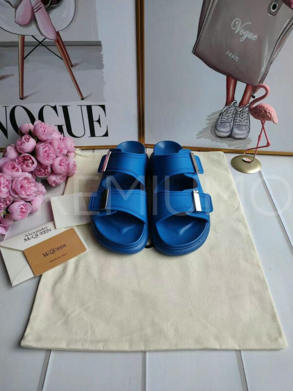 Alexander McQueen шлепанцы PR600651 2
