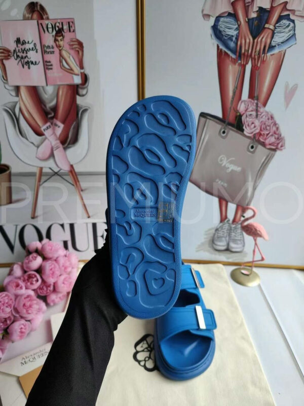 Alexander McQueen шлепанцы PR600651 9