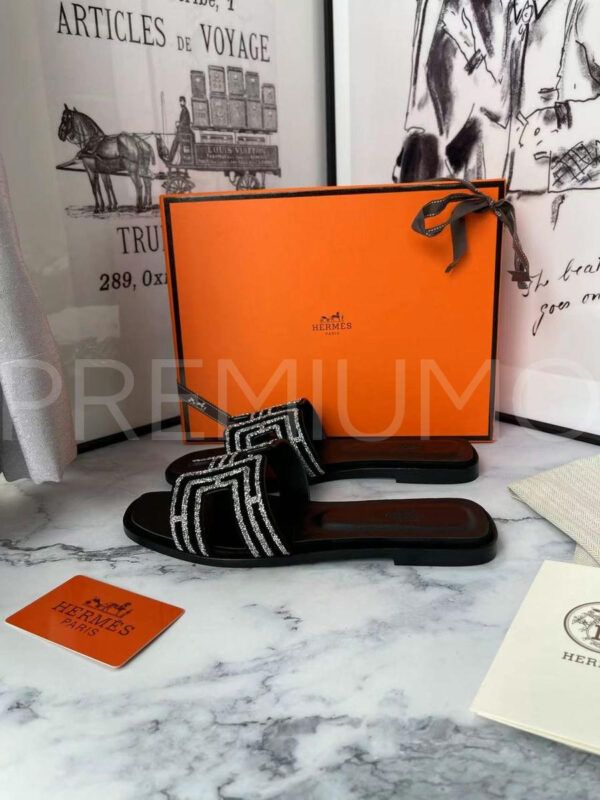 Hermes шлепанцы PR169418 6