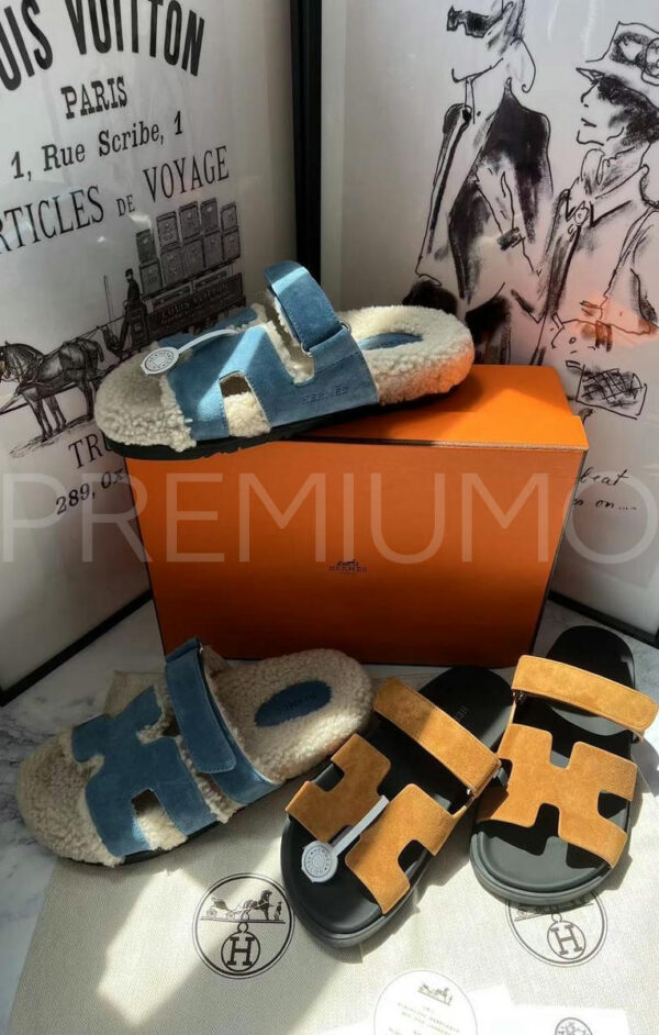 Hermes шлепанцы PR669881 9