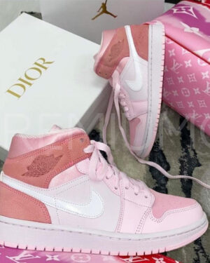 Nike Air Jordan 1Mid Digital Pink кроссовки PR503113