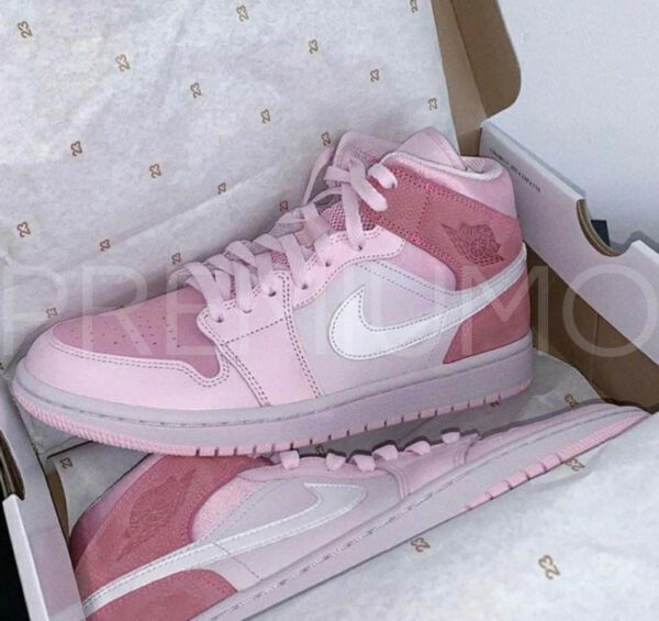 Nike Air Jordan 1Mid Digital Pink кроссовки PR503113 4