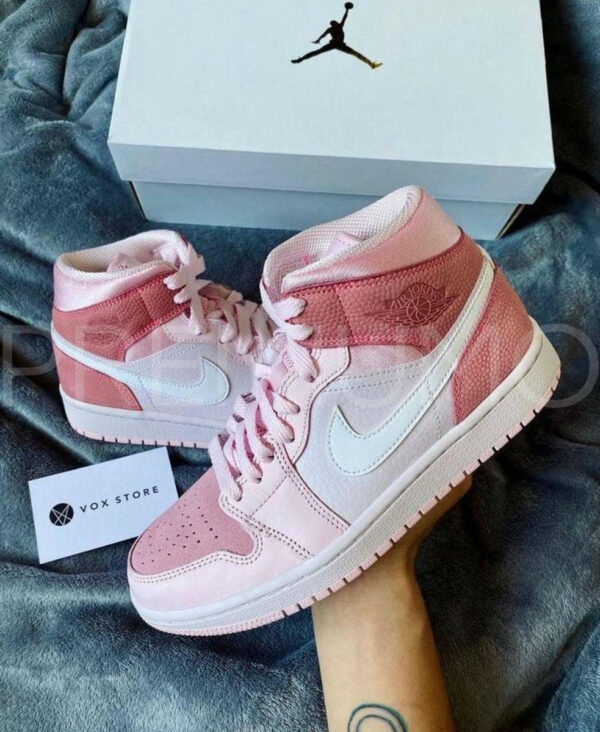 Nike Air Jordan 1Mid Digital Pink кроссовки PR503113 2