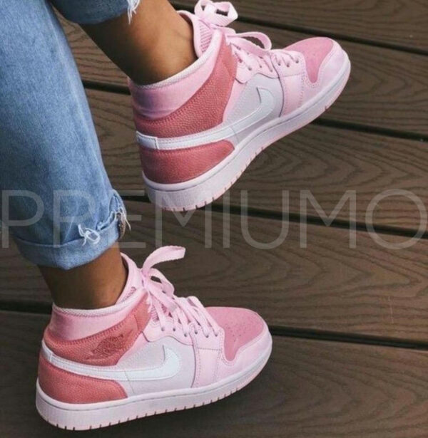 Nike Air Jordan 1Mid Digital Pink кроссовки PR503113 3