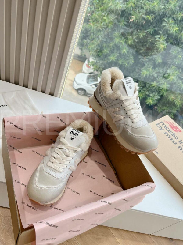 Miu Miu & New Balance кроссовки PR852186 4