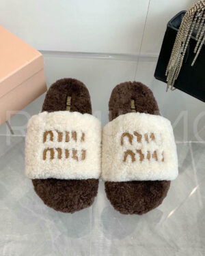 Miu Miu шлепанцы PR545141