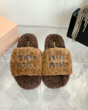 Miu Miu шлепанцы PR425383
