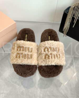 Miu Miu шлепанцы PR513864
