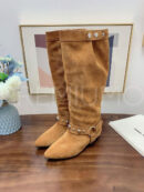 Isabel Marant сапоги трендовые замшевые PR833237 9