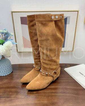 Isabel Marant сапоги трендовые замшевые PR833237