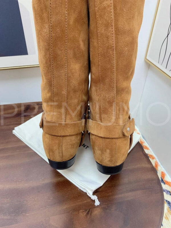 Isabel Marant сапоги трендовые замшевые PR833237 7