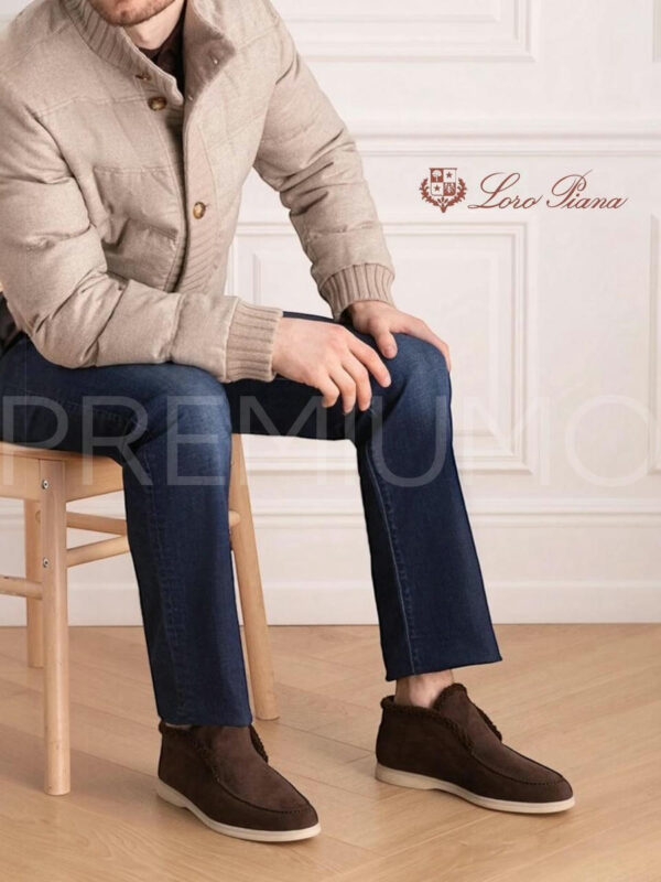 Loro Piana Open Walk Chukka лоферы PR168409 7