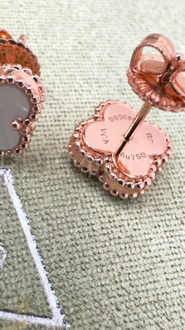 Van Cleef & Arpels серьги мини PR189571 2