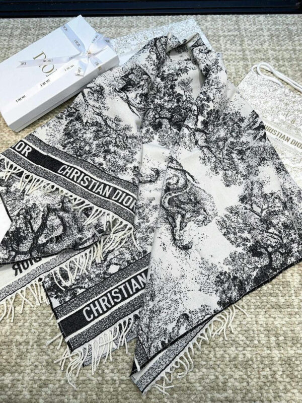 Christian Dior Toile de Jouy Sauvage шарф PR773211 4