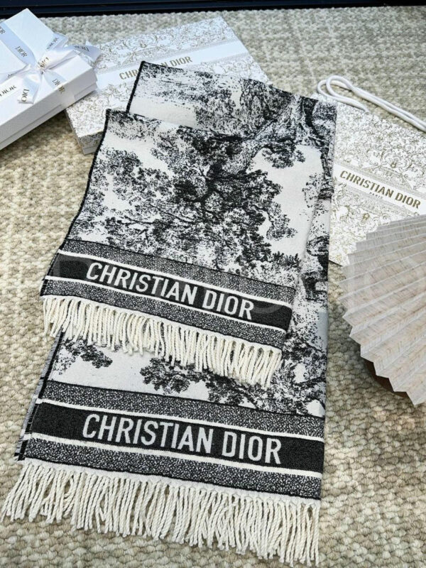 Christian Dior Toile de Jouy Sauvage шарф PR773211