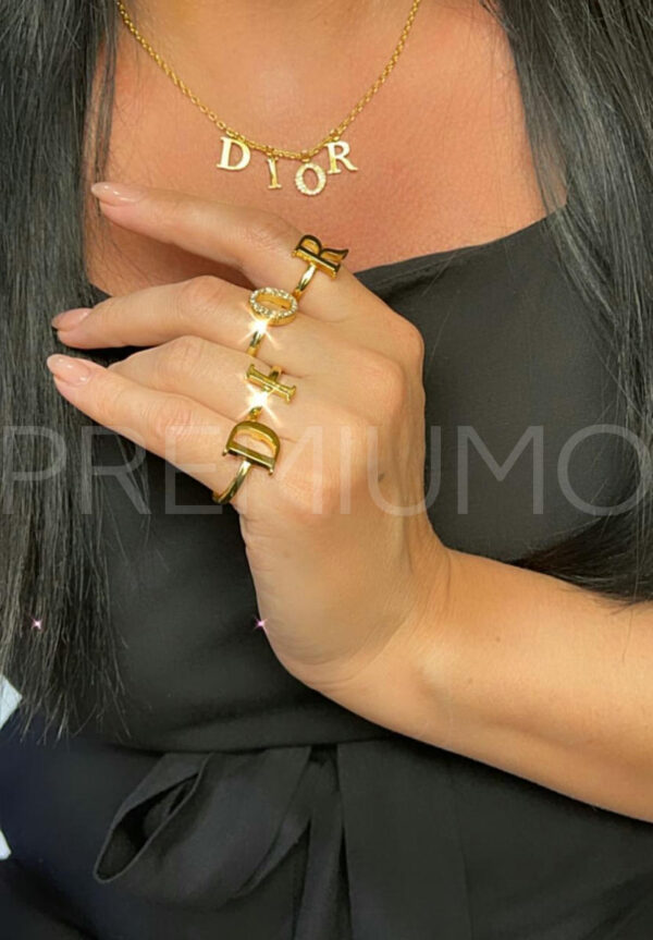 Christian Dior кольцо 4 в 1 PR493897 3