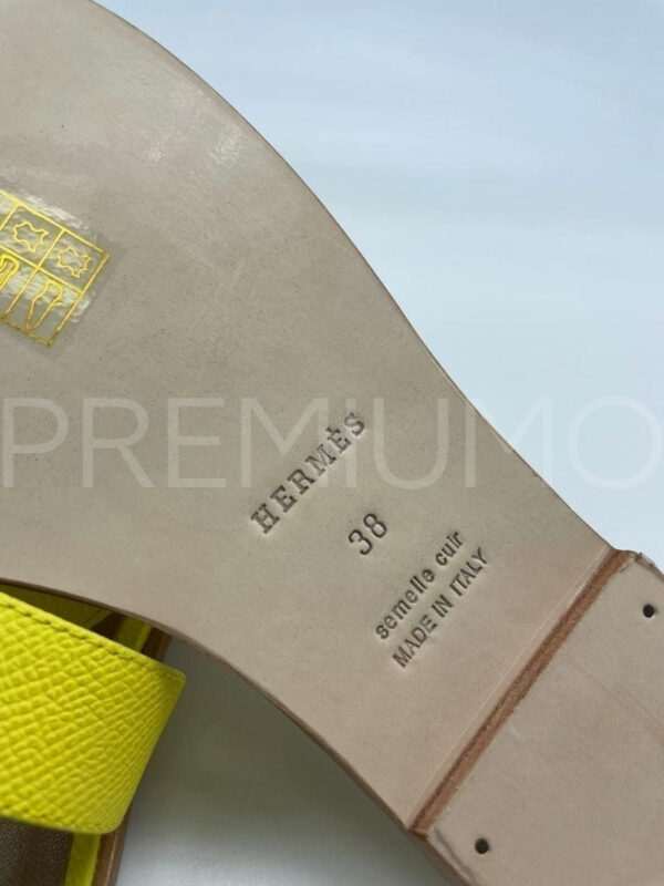 Hermes шлепанцы PR439185 6